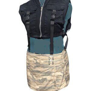 ASOS Tan Cargo Mini Skirt Casual